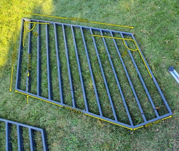 Lakované zábradlí 1ks 800 Kč - 4