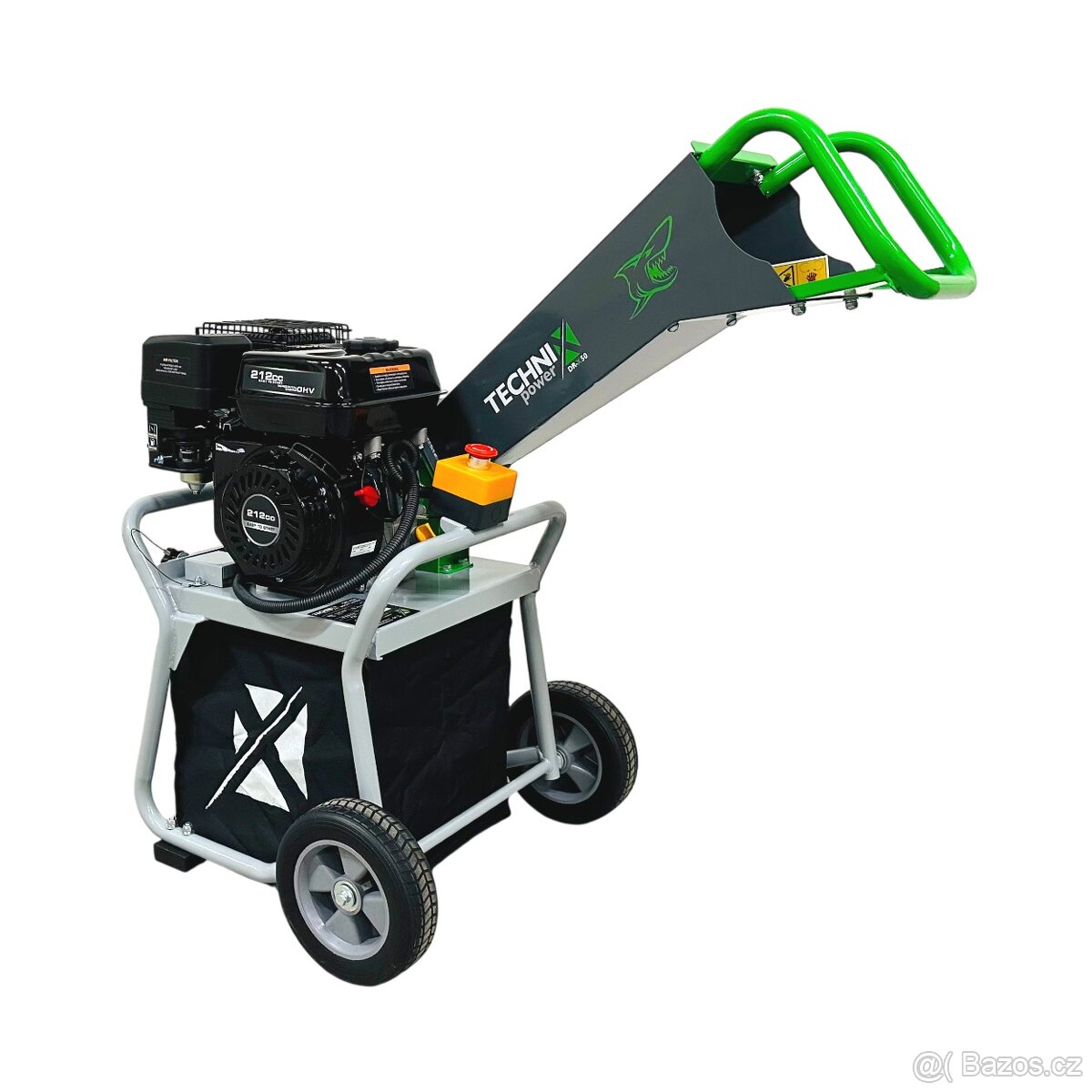 Benzínový drtič větví do 5 cm - TECHNIX DR-X50 - 4