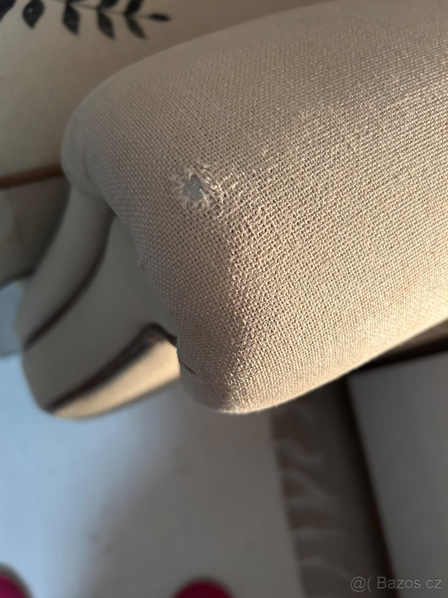 Vintage/retro křeslo, ušák - 4