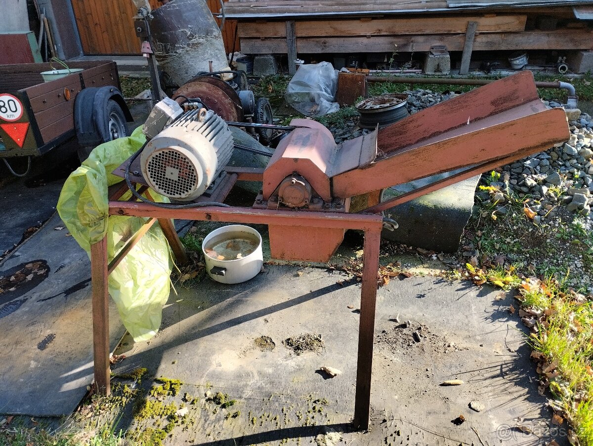 Drtič na větve, motor 4kw 2800ot. - 4