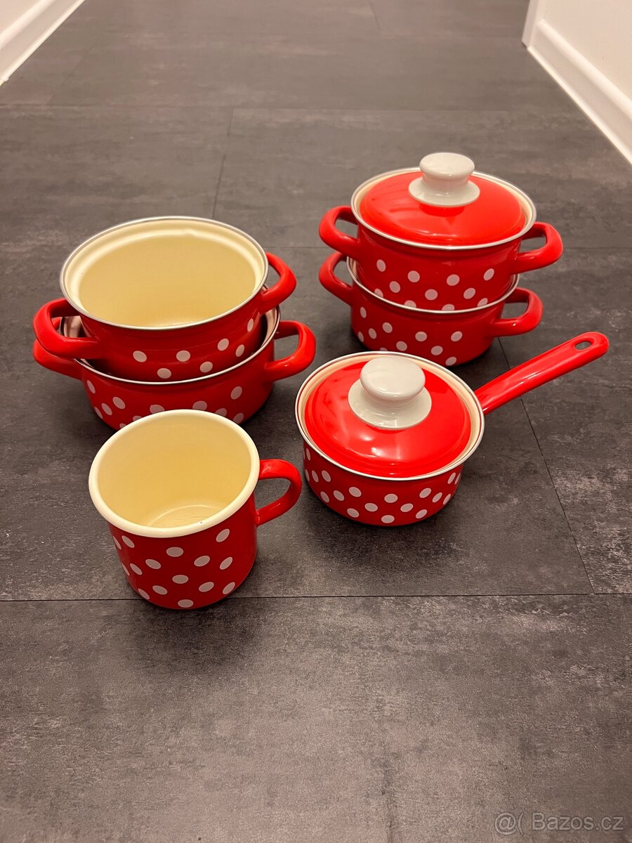 Hrnce 6ti dílna sada - 4