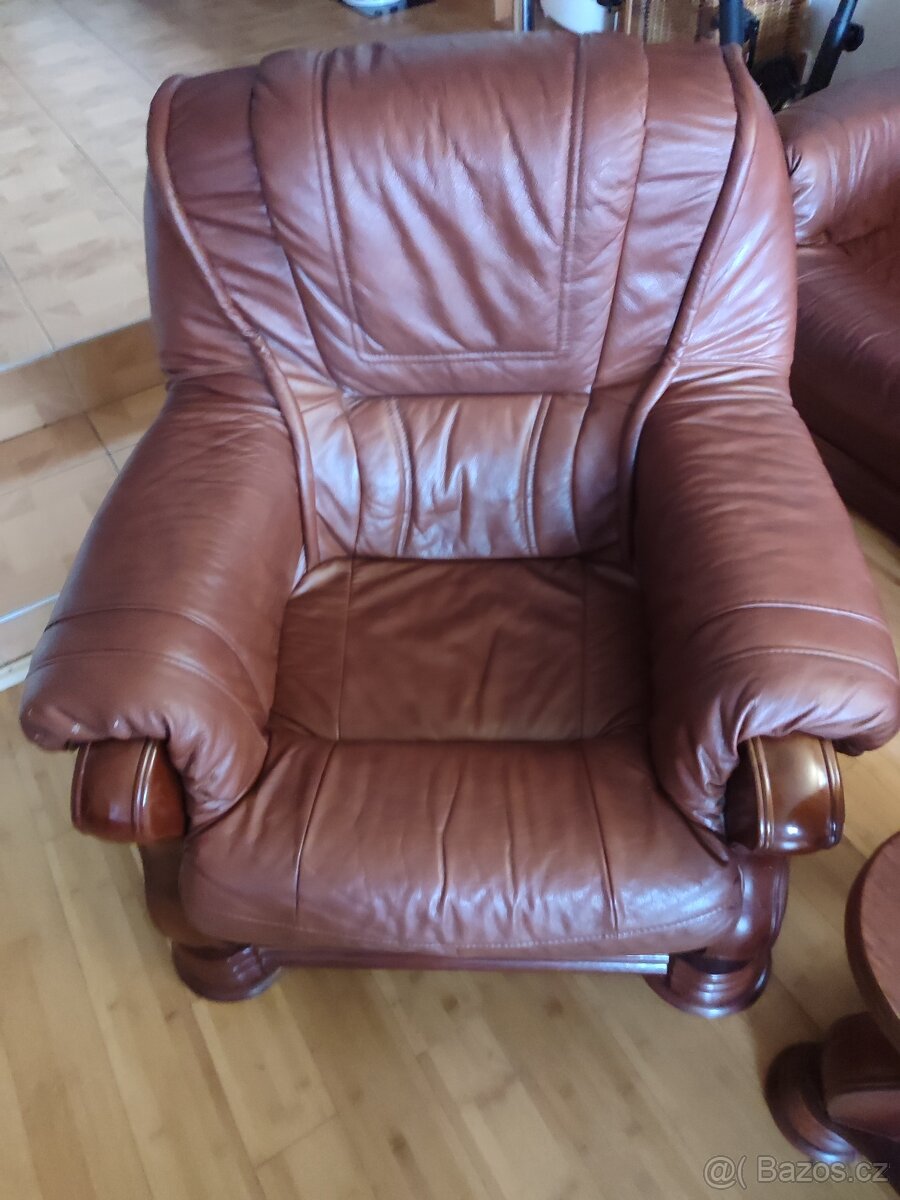 Kožená sedačka - 4