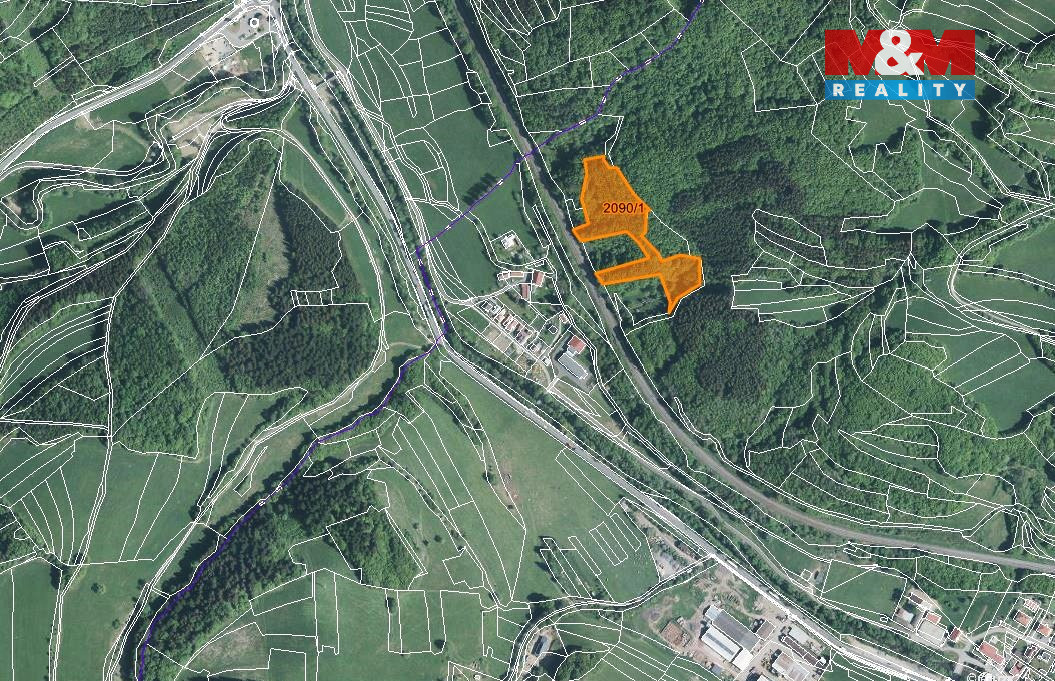 Prodej lesa, 11283 m², Lužná u Vsetína - 4