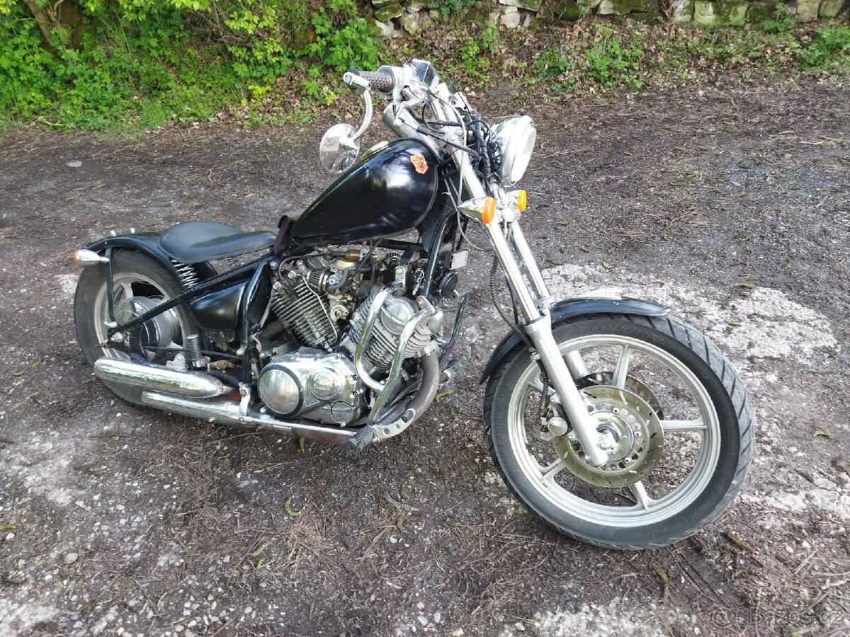Yamaha xv1000 bobber hardtail - 4