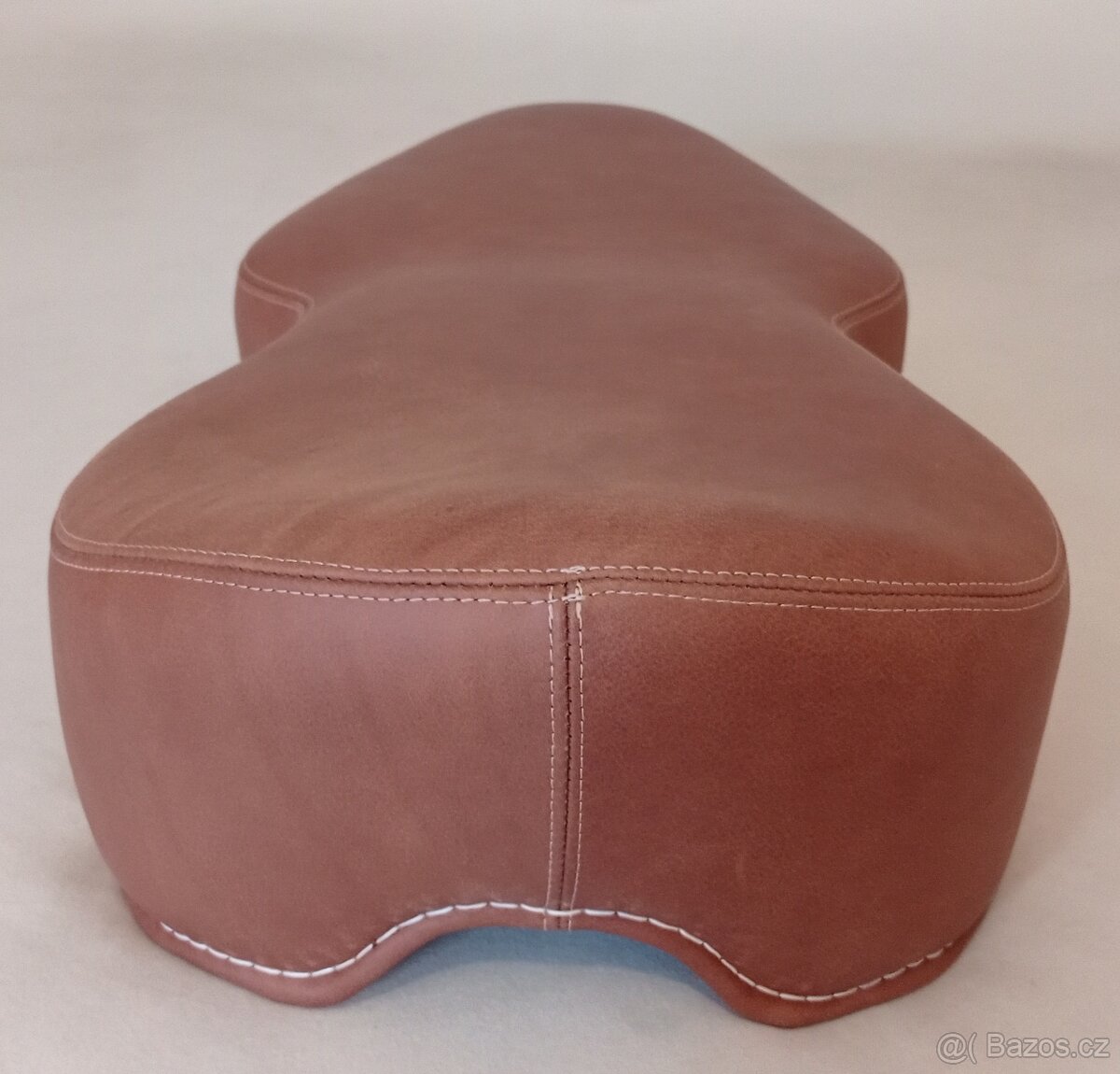 Nové kožené sedlo Jawa ČZ první provedení pulbuben - 4