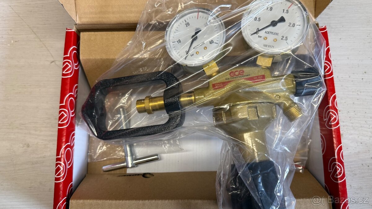 Redukční ventil ACETYLEN GCE DIN+ AC A2 - 4