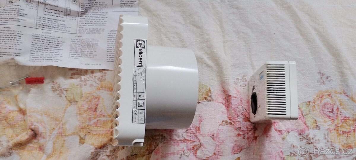 Koupelnový ventilátor Elicent + hygrostat - 4