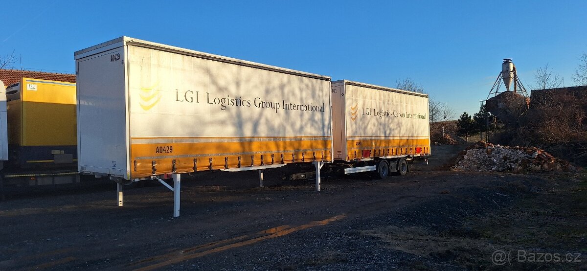 Výměně nástavby Krone BDF plachta Mega. - 4