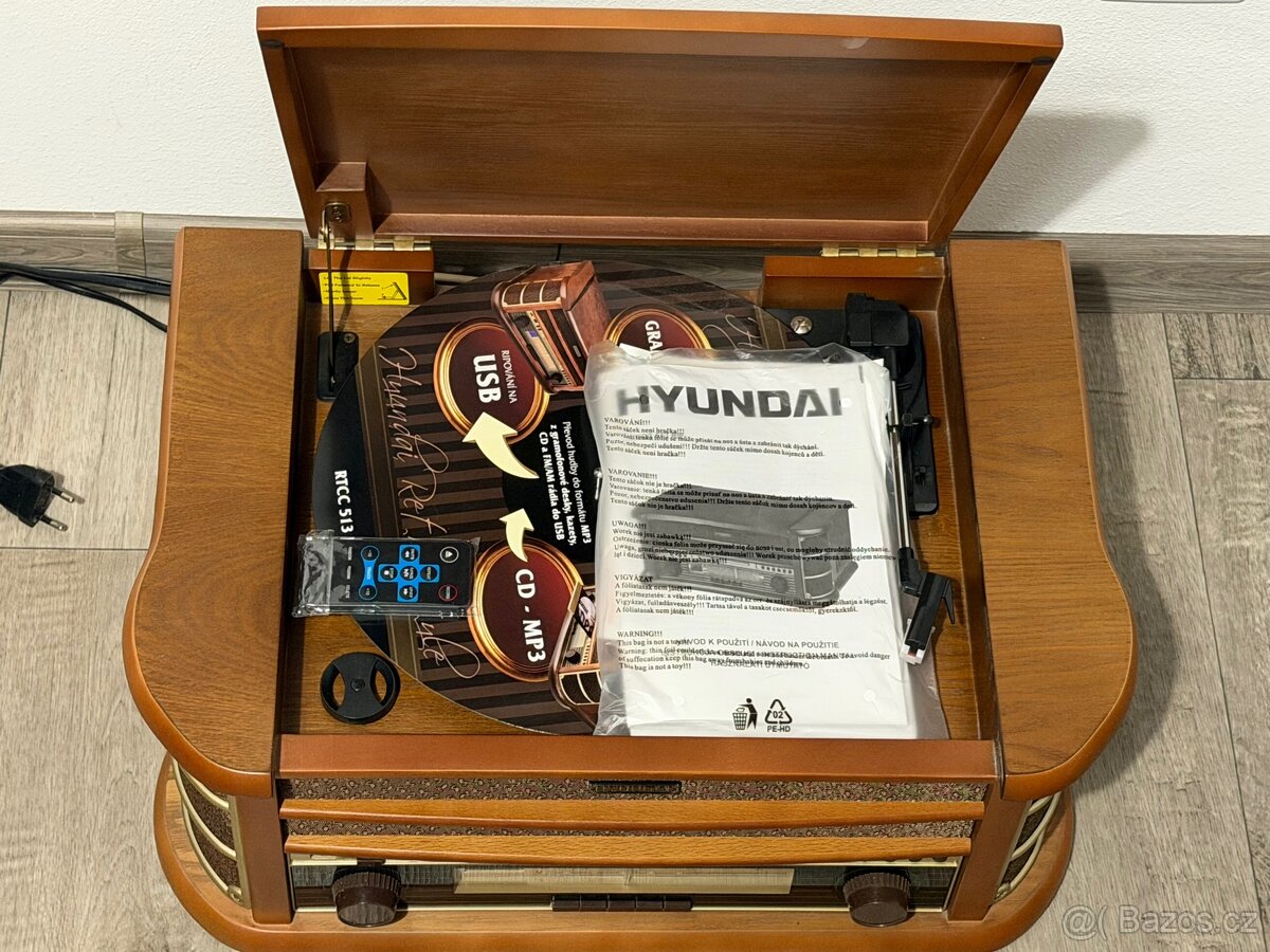 Gramofon Hyundai Retro - 4