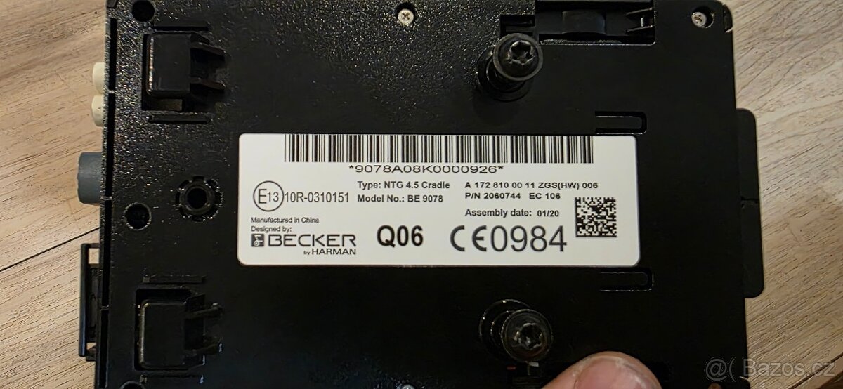 Becker Map Pilot Mercedes-Benz - 4