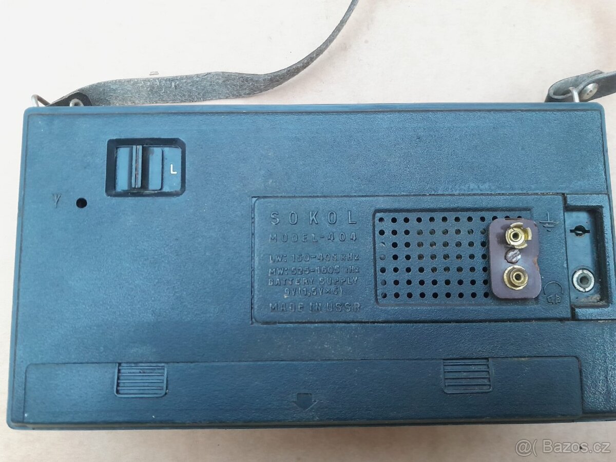 2x rádio Sokol 404 - 4