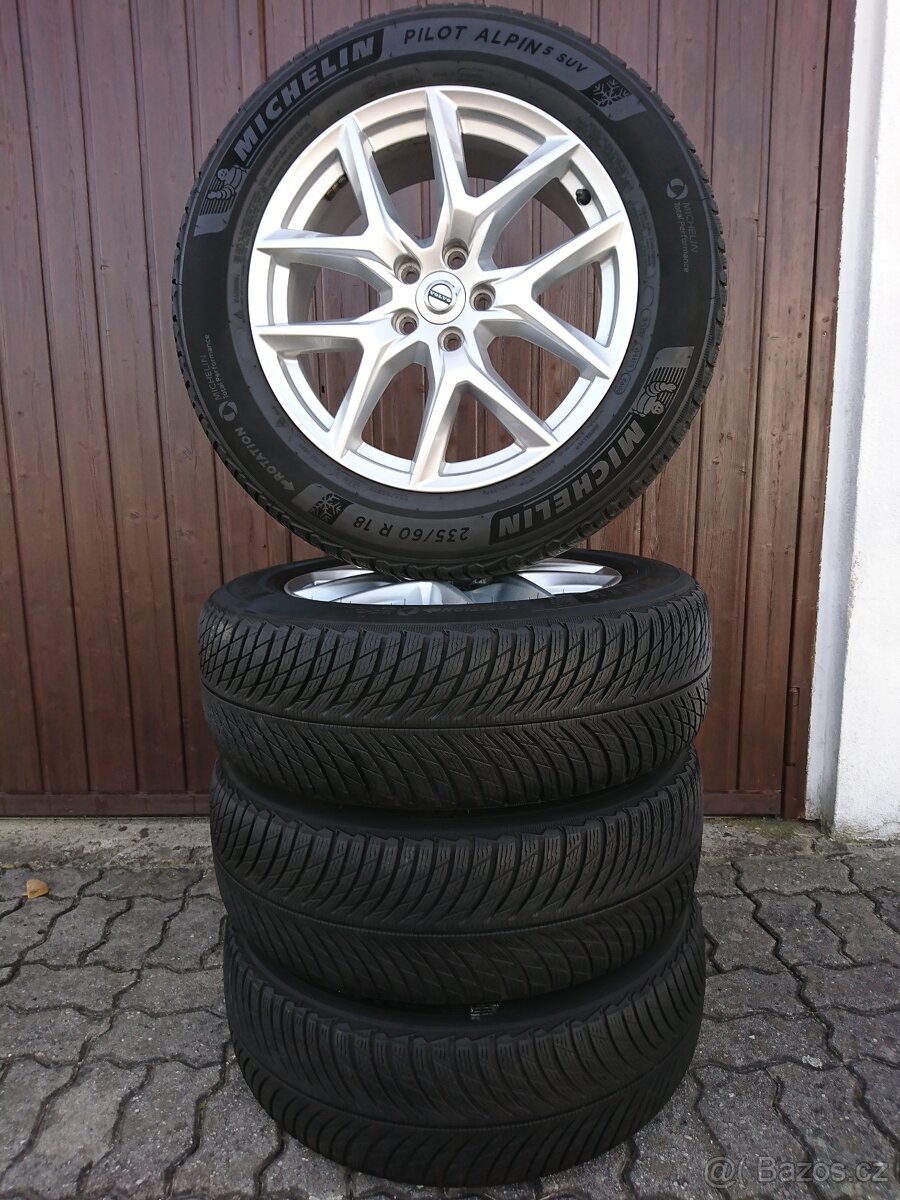 VOLVO XC 60 alu 18 zimní pneu Michelin 235/60/18 originalni - 4