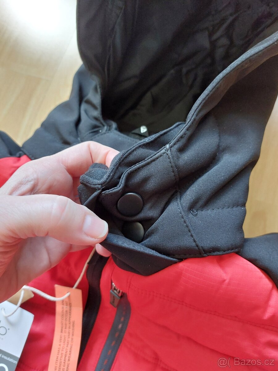 Nová chlapecká červená zimní lyžařská bunda Brunotti,146-152 - 4