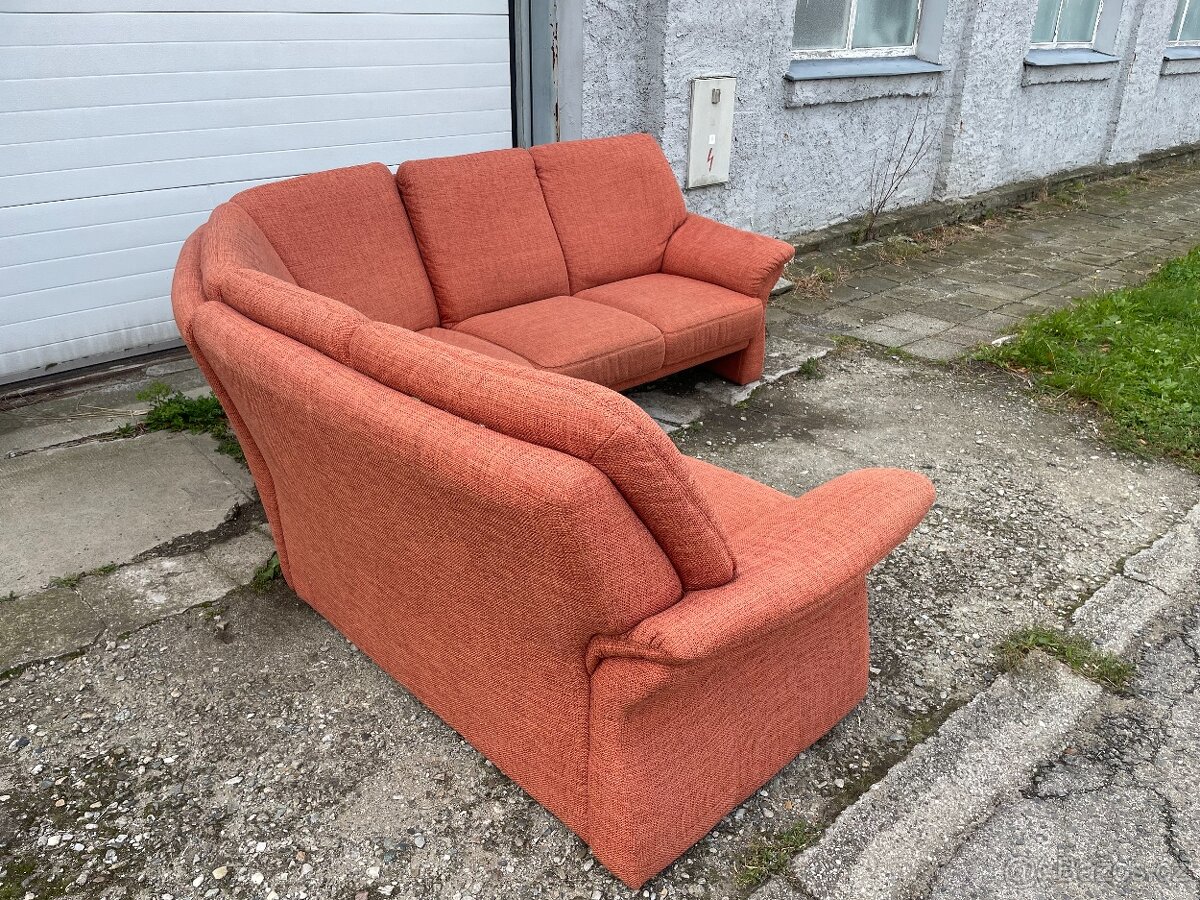 ✅ Sedačka | pohovka | gauč | pěkný stav| zakázkové čalounění - 4