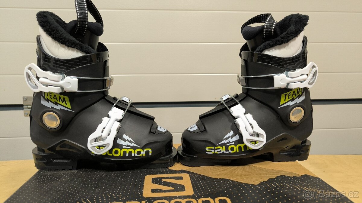 Dětské lyžáky Salomon Team T2 velikost 19 - 4
