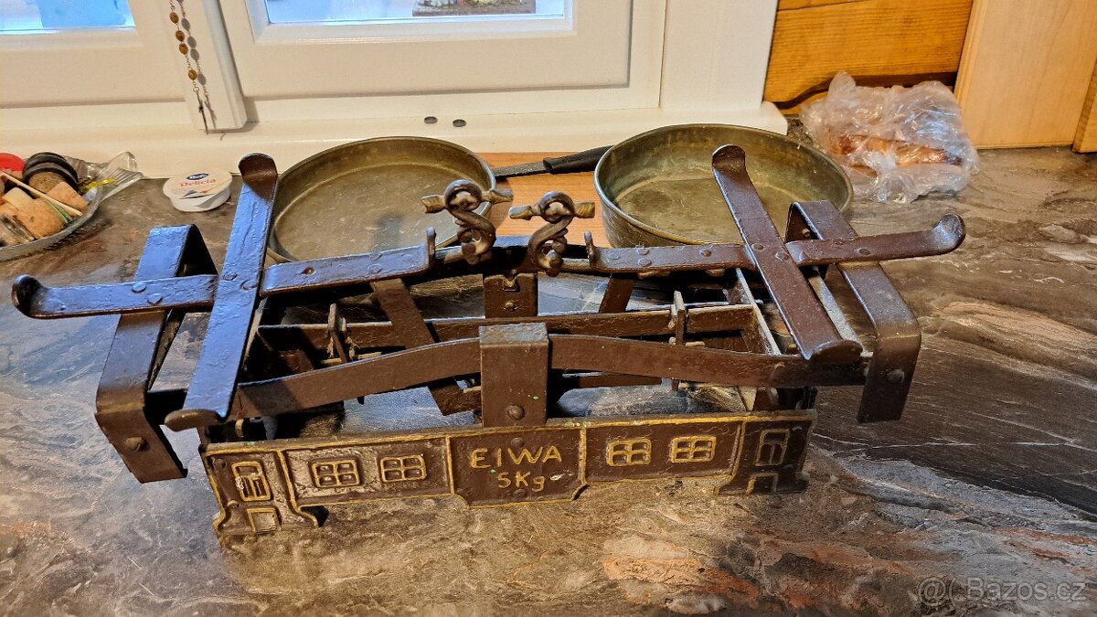Stare kuchyňské váhy - 4