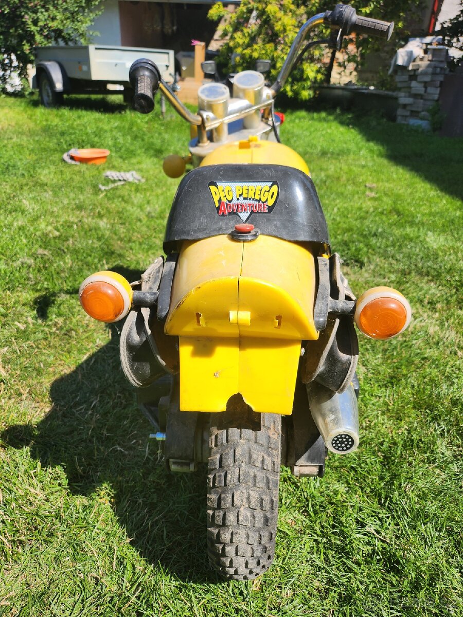 Dětská elektrická motorka – bez baterky - 4