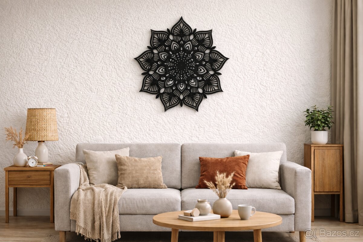 DŘEVĚNÉ MANDALY (DEKORACE) - 4