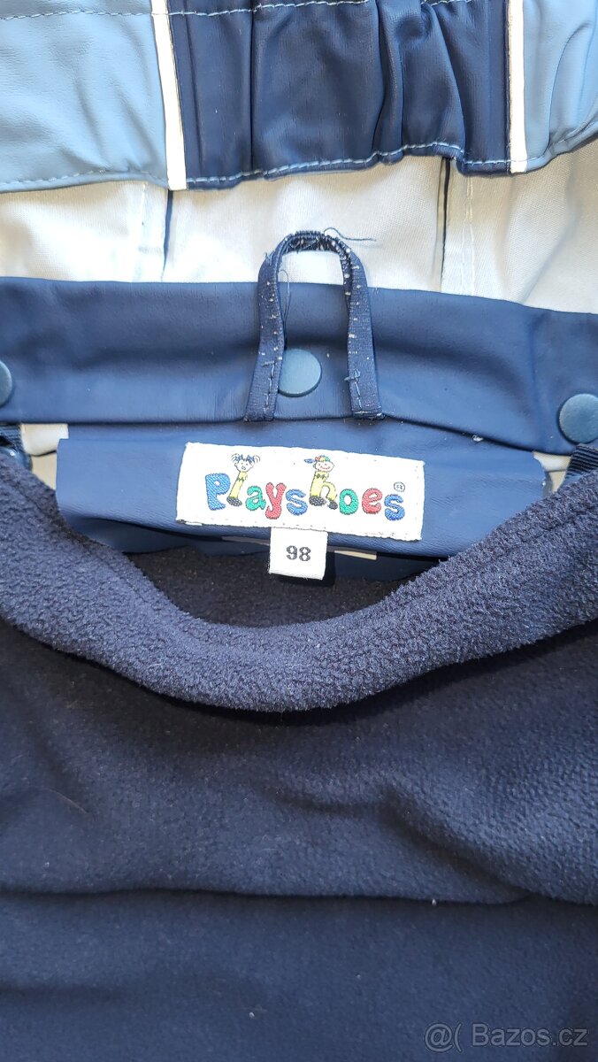 Nepromokavy set kalhoty a bunda vel.98-104 - 4