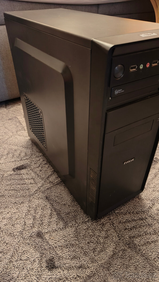 Počítačová skříň Evolveo + zdroj Evolveo 500W - 4