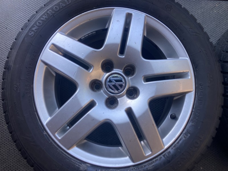 Alu kola IBIZA / FABIA / POLO 5x100 zimní TOMKET 185/60R15 - 4