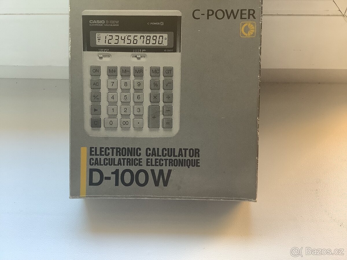 Kalkulačka Casio - 4