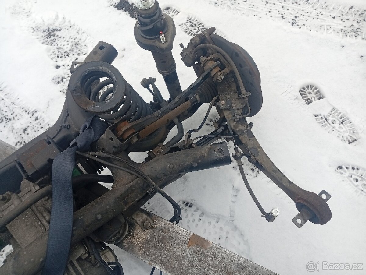 PEUGEOT 4007, CITROEN C-CROSSER ZADNÍ NÁPRAVA S BEZ REZU - 4