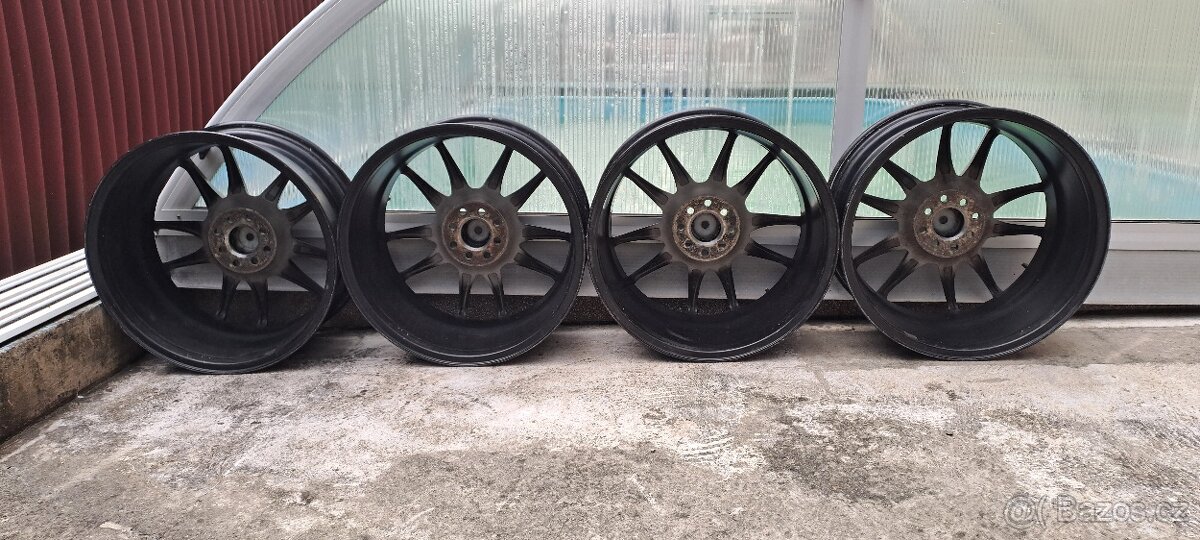 Alu kola ,zimní sada.4x100,4X108 R 18 nové zimní pneu. - 4