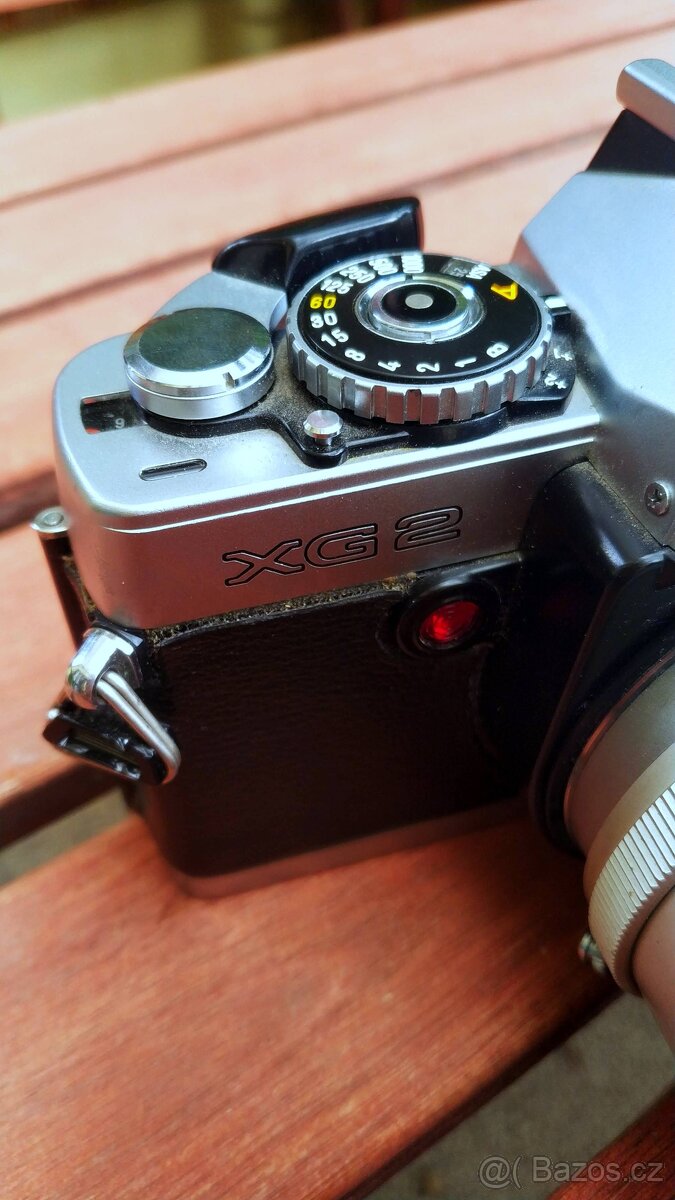 Minolta XG2 Beroflex 135mm f1:2.8 fotoaparát Nové baterie - 4