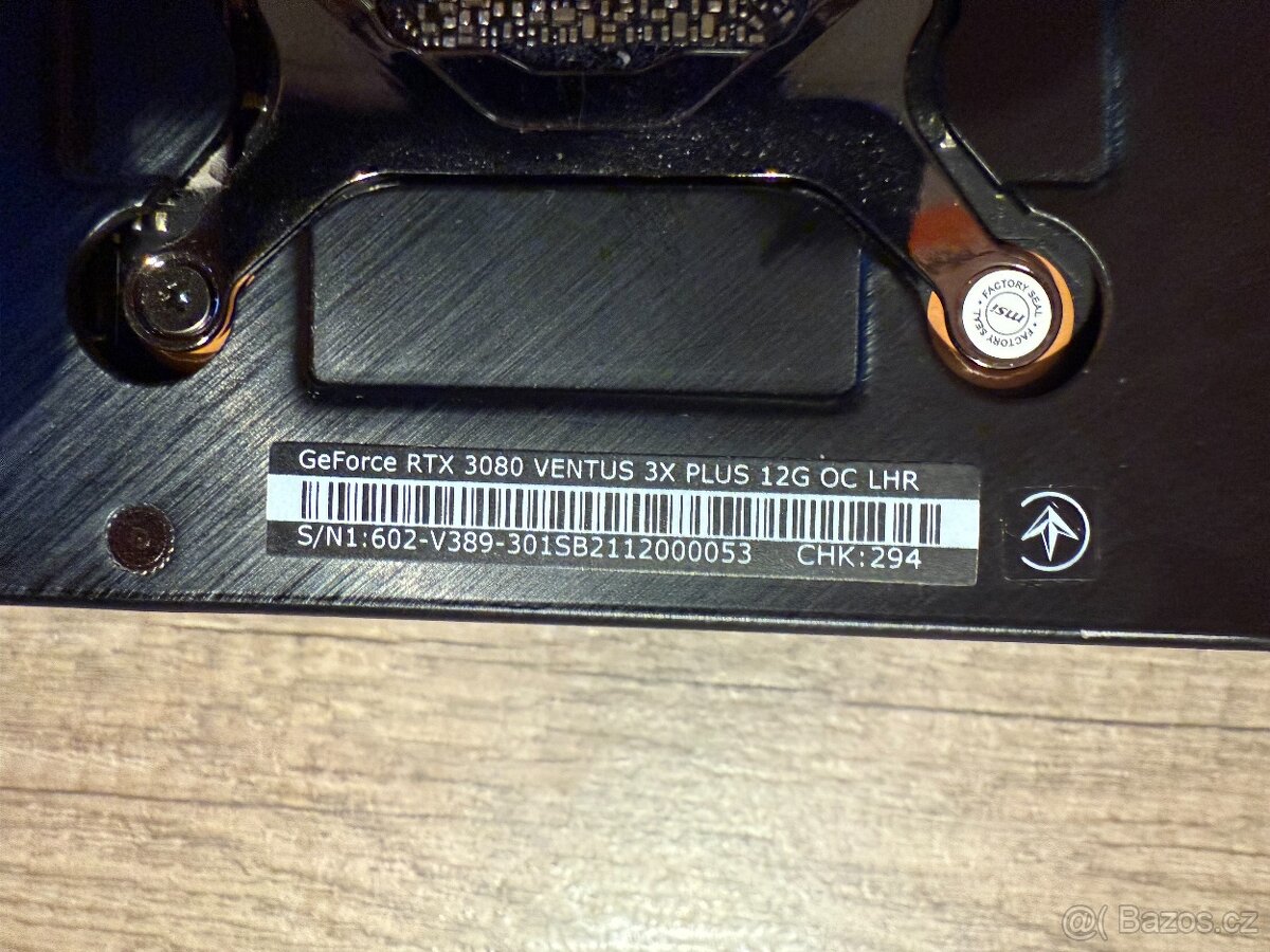 MSi RTX 3080 VENTUS 3X PLUS 12G OC LHR - 4