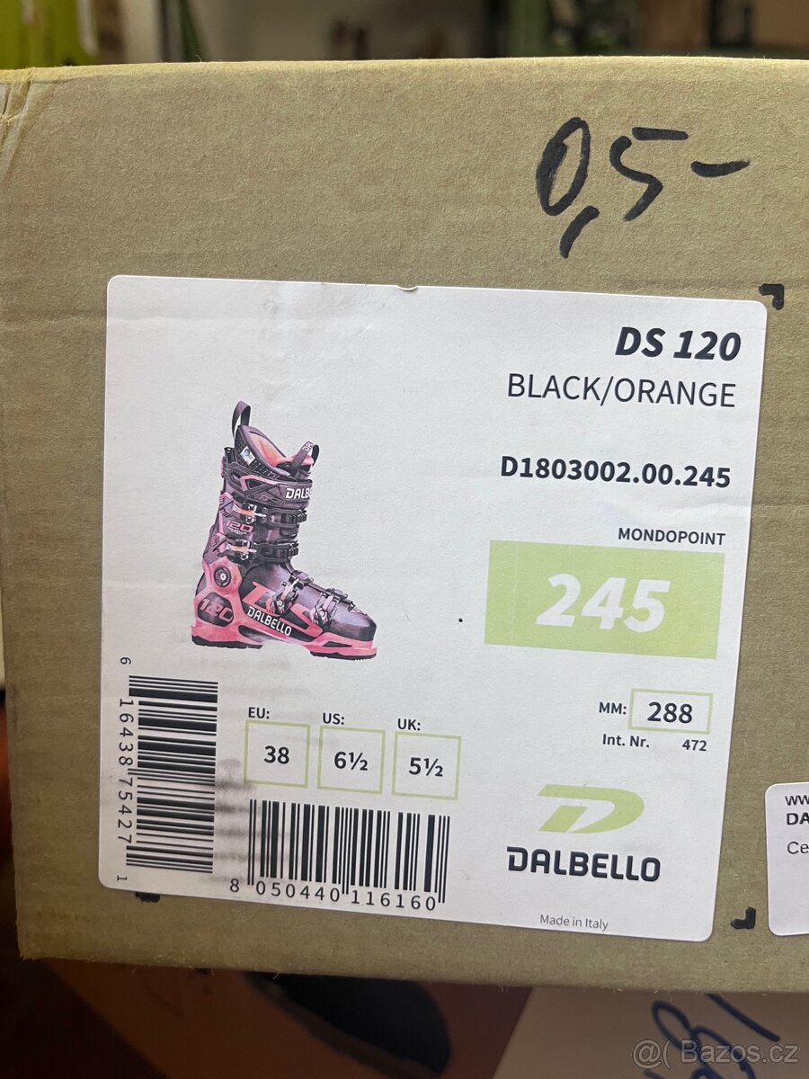 lyžařské boty Dalbello DS 120 - vel. 24,5 - 4