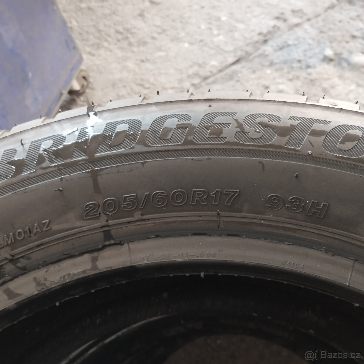 Zimní pneumatiky 205/60/17 Bridgestone - 4