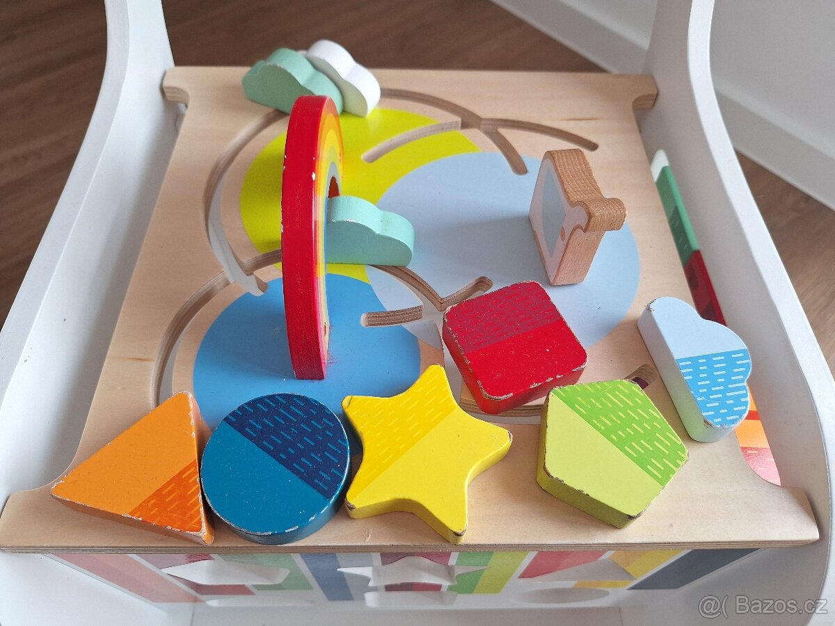 Dřevěné chodítko smallfoot elephant - 4