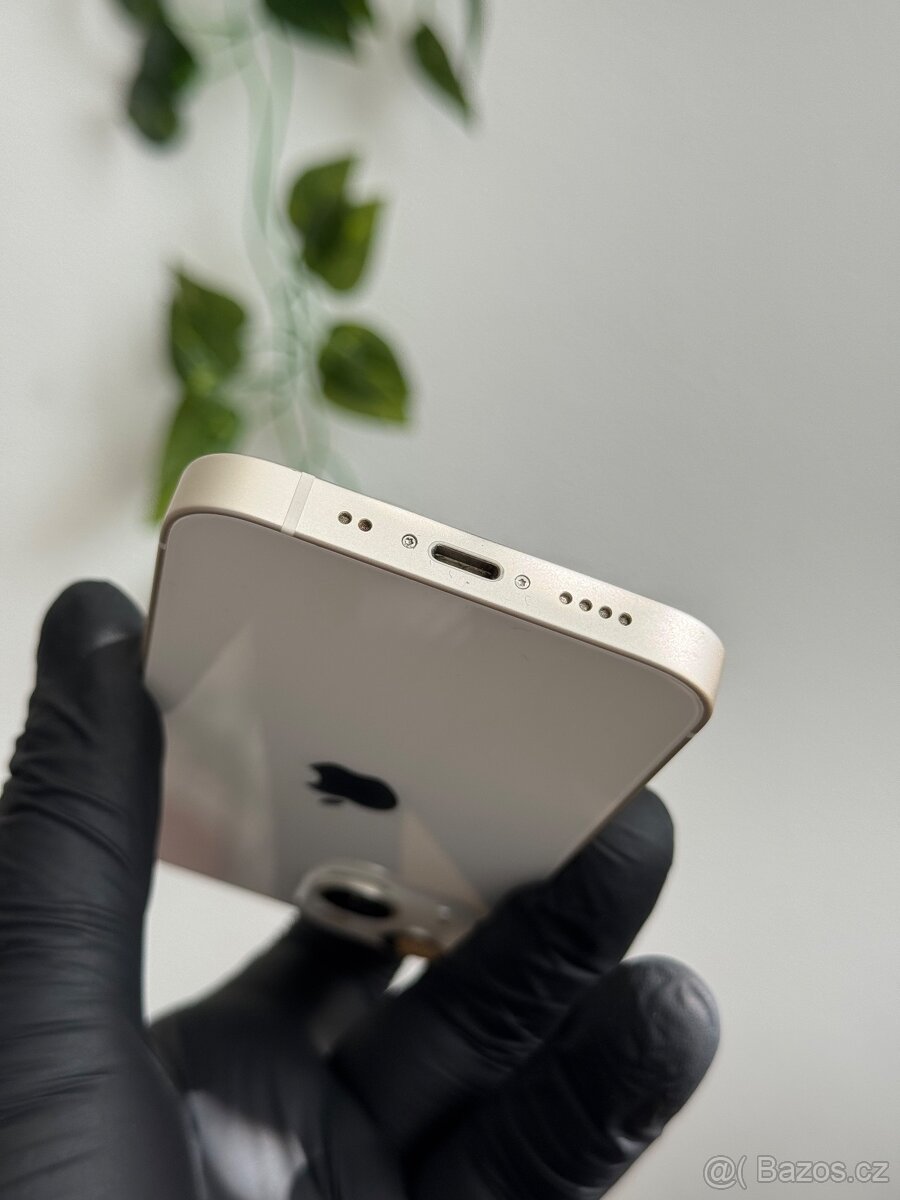 iPhone 13 mini 256GB bílý - 100% baterie - 4