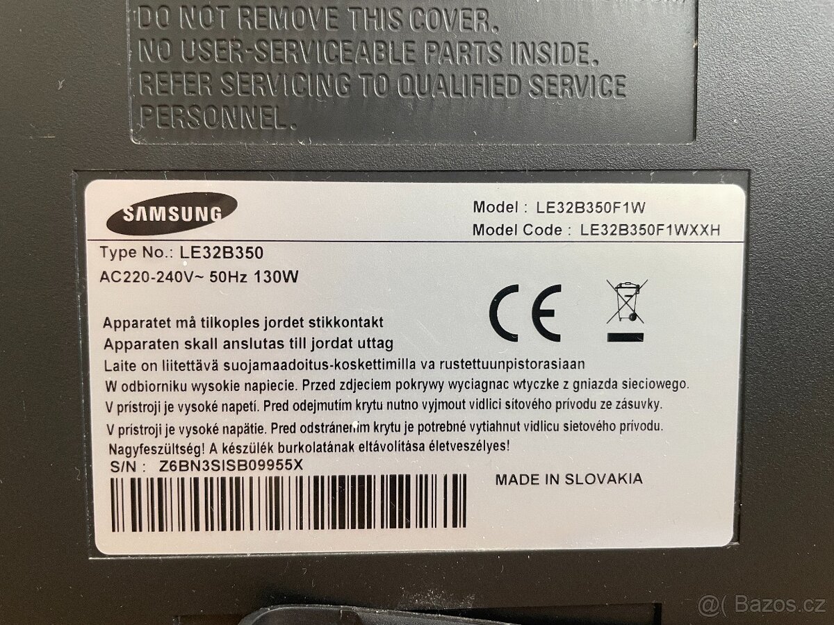 Televize Samsung LCD 82cm - 4