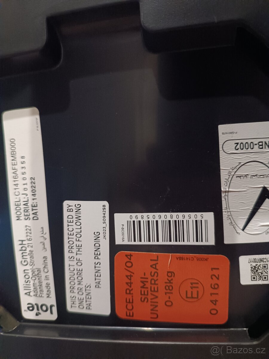 Autosedačka Joie spin 360 - 4