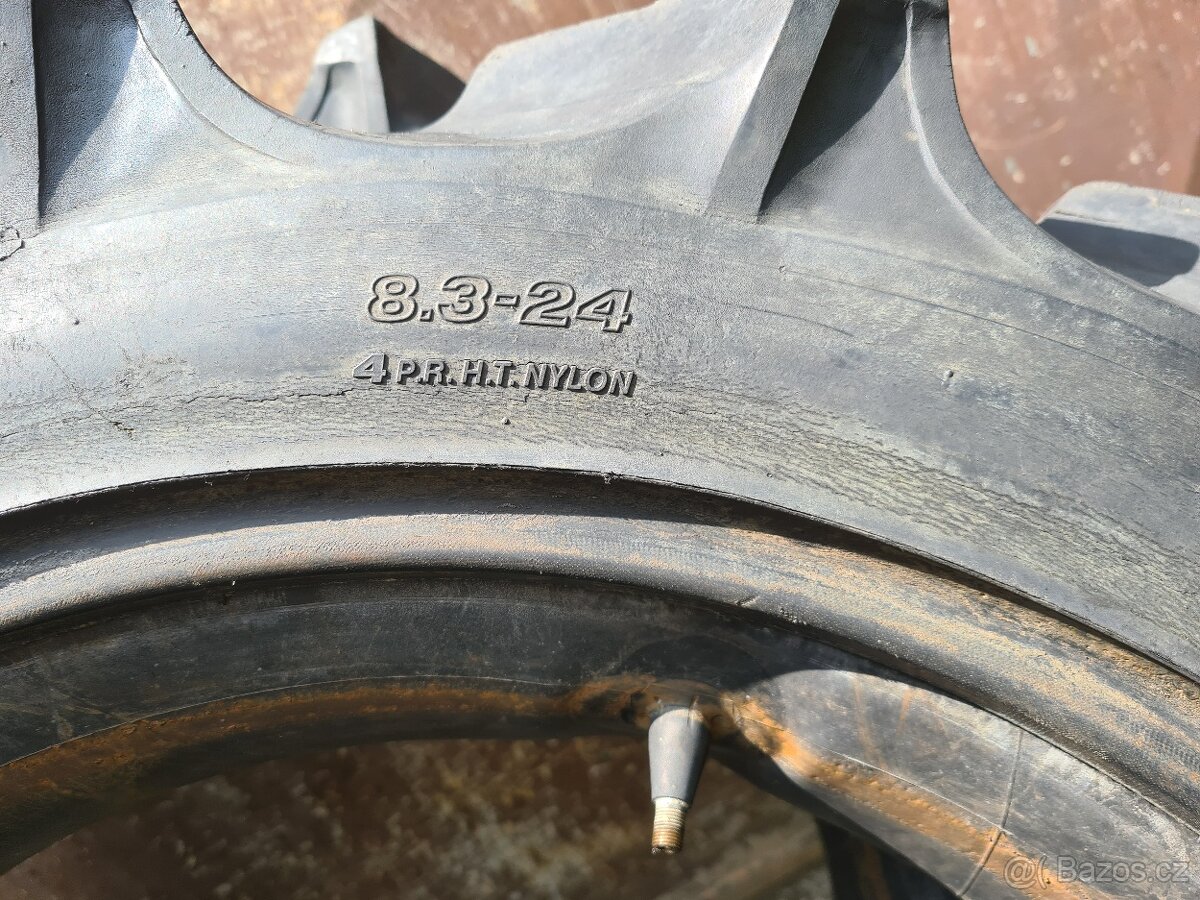 Pneumatiky Bridgestone AG TRACTOR 8,3-24 + duše - 4