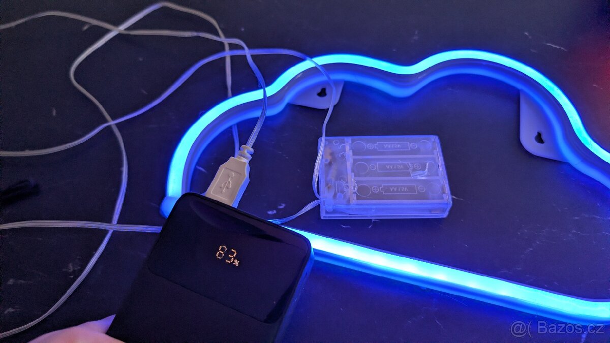 3D neonový mrak - 4