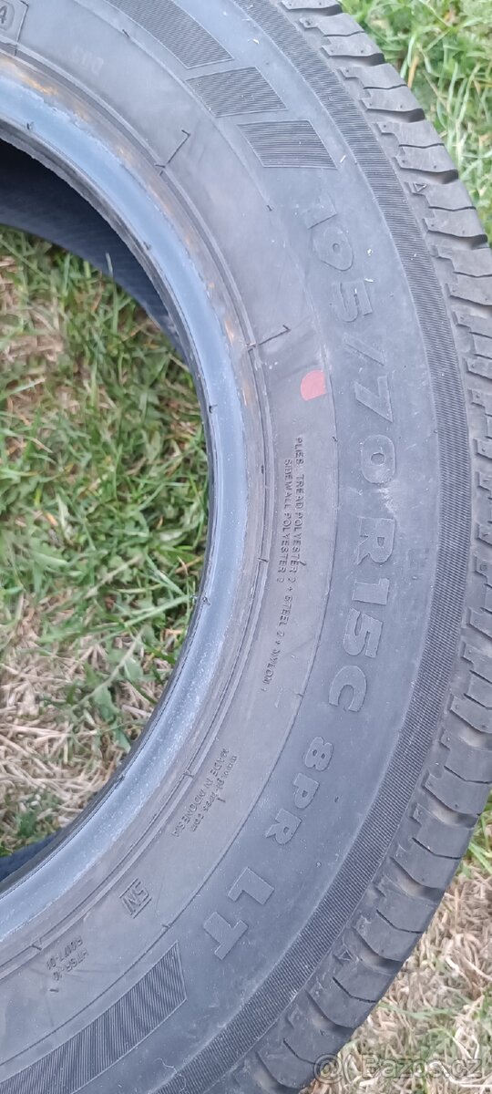 4 × pneu 195/70/15C - 4