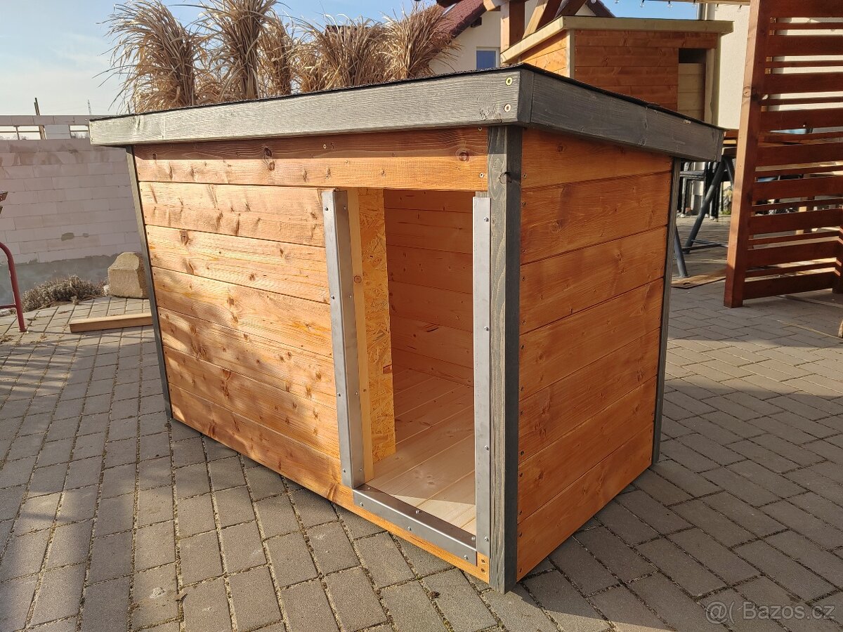 Psí bouda XL 150x78x106cm - 4