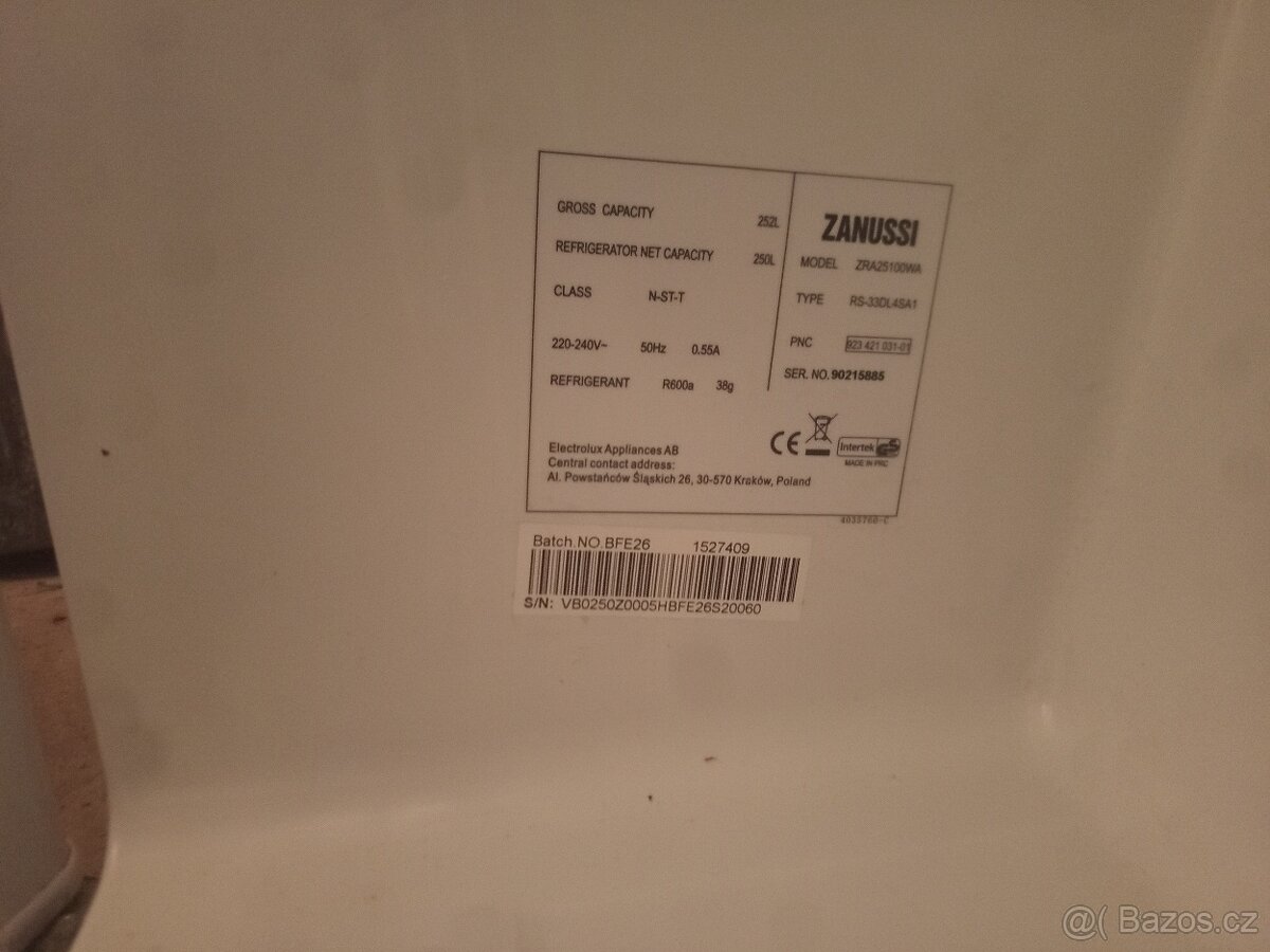 Lednička Zanussi - 4