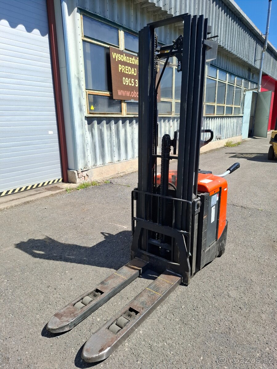 el.vysokozdvižný vozík BT SPE125L zdvih 5,4 m ,plošina - 4