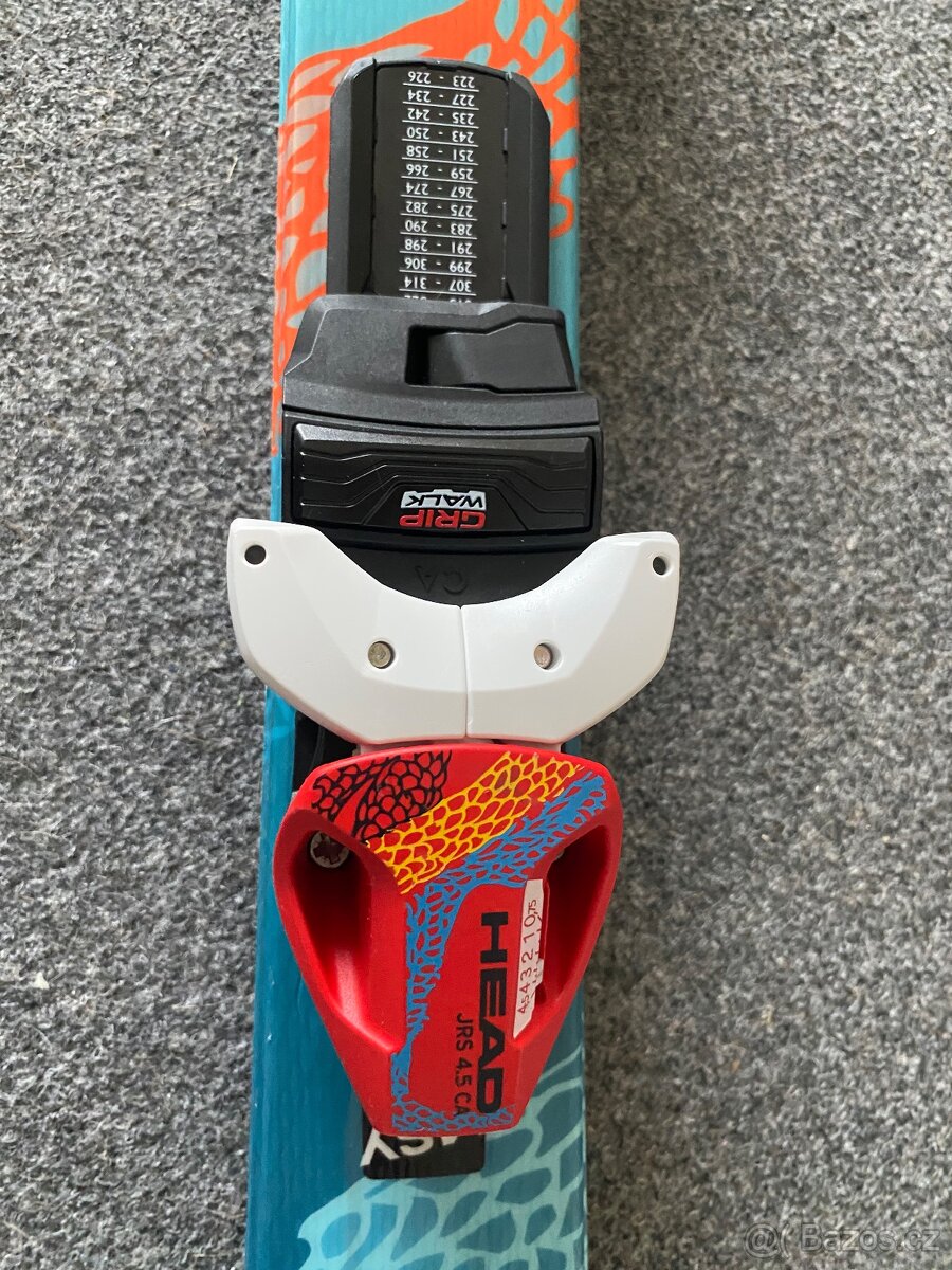 sjezdové lyže Head MONSTER EASY JRS + JRS 4.5 GW CA - 4