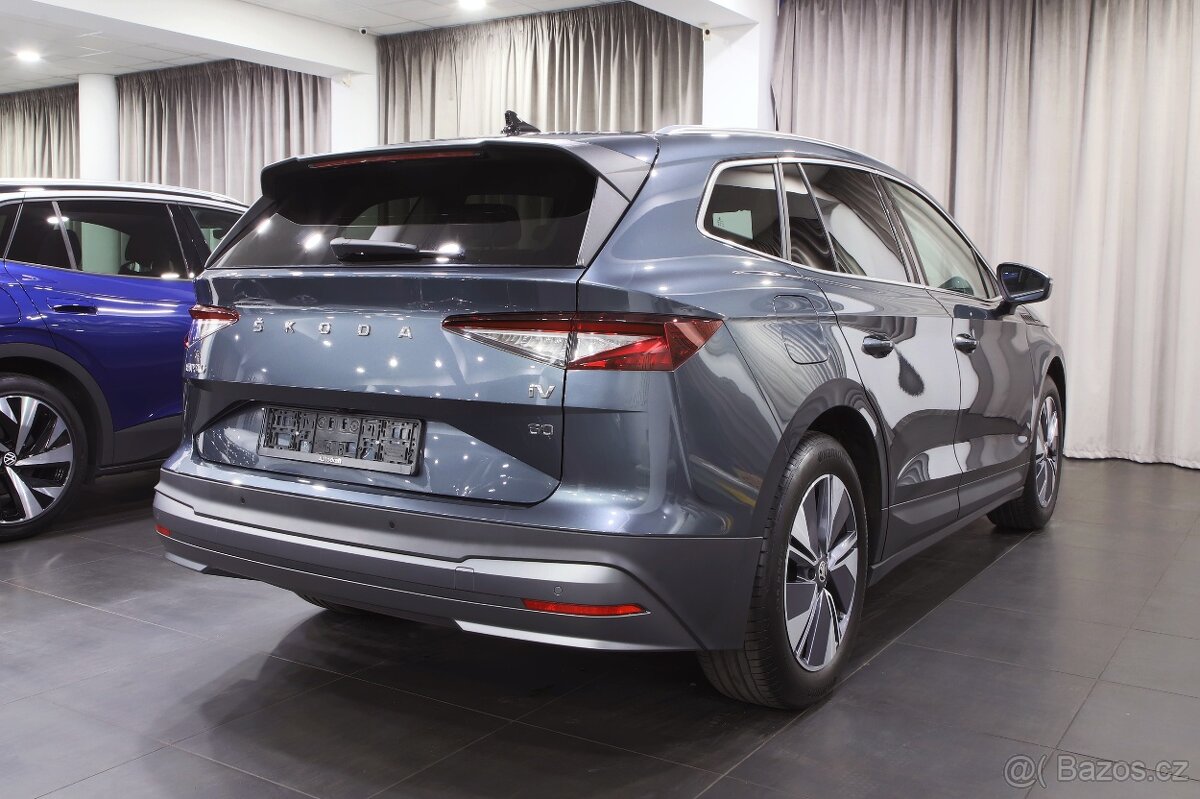 Škoda Enyaq 132kW SOH 95,3% 54tkm Kůže - záruka Autodraft - 4