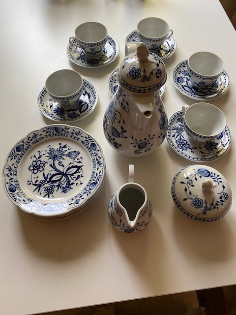 Porcelánový servis - 21 ks, pouze osobní předání - 4