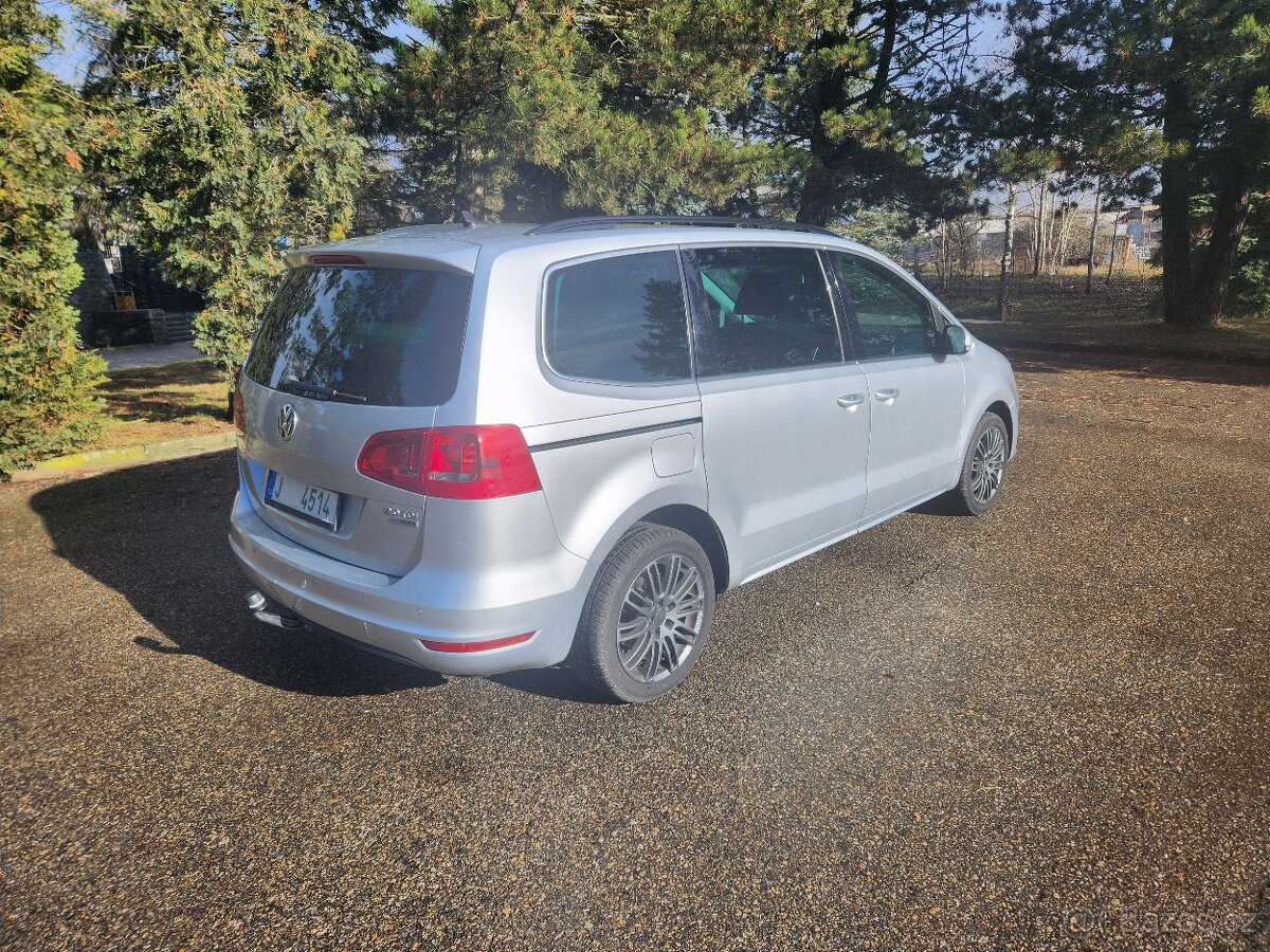 VW Sharan 7 míst 2.0TDI 103kW 2011 Tažné navigace - 4
