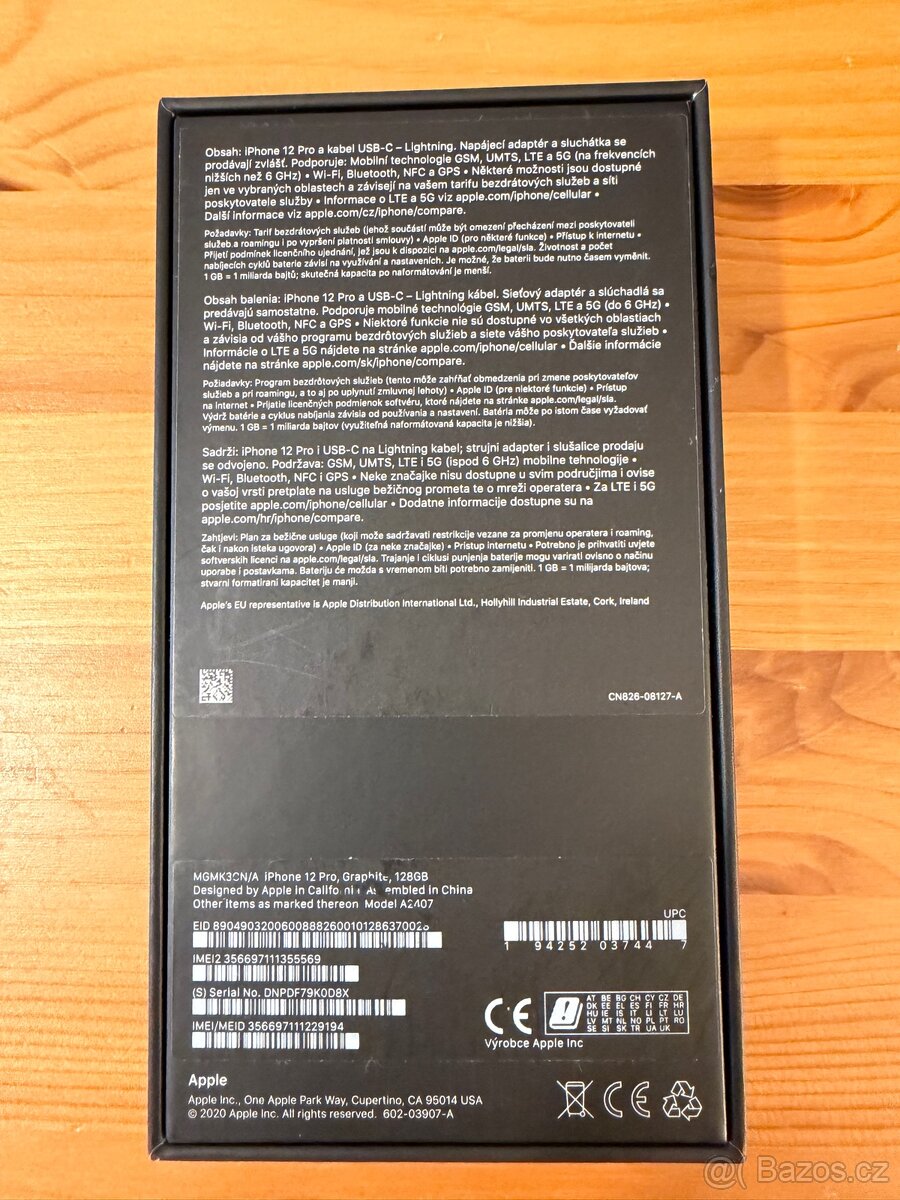 iPhone 12 Pro Space Grey TOP STAV - 4