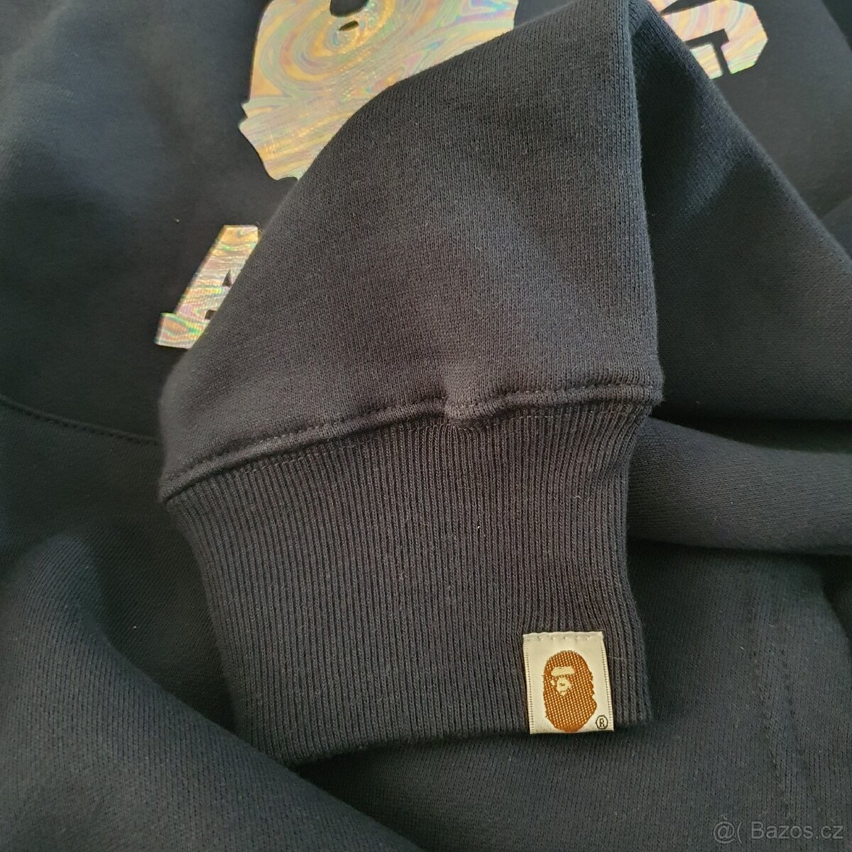 Bape tmavě modré Mikiny s kapucí - 4