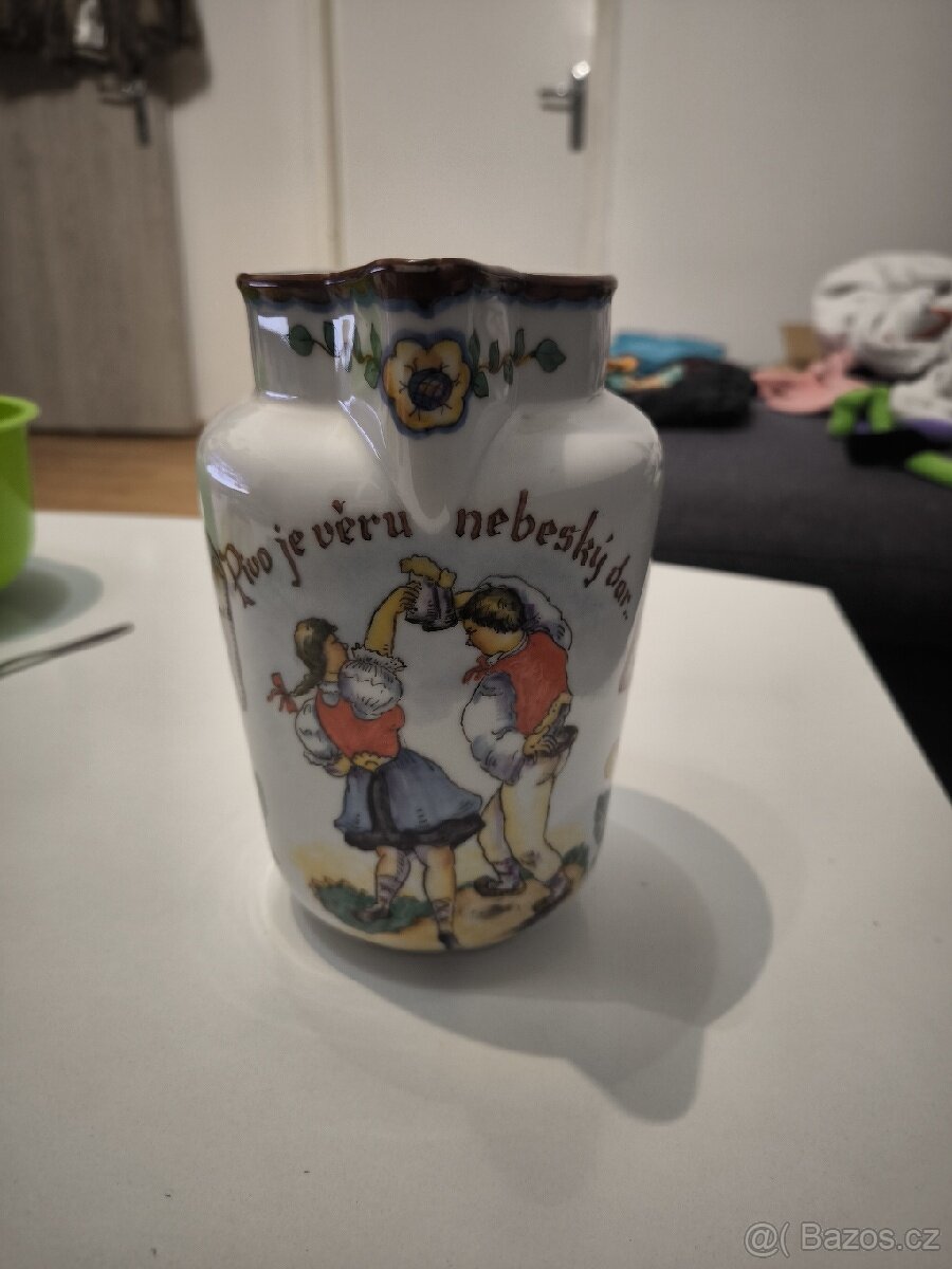 Malované porcelan ruční prace - 4