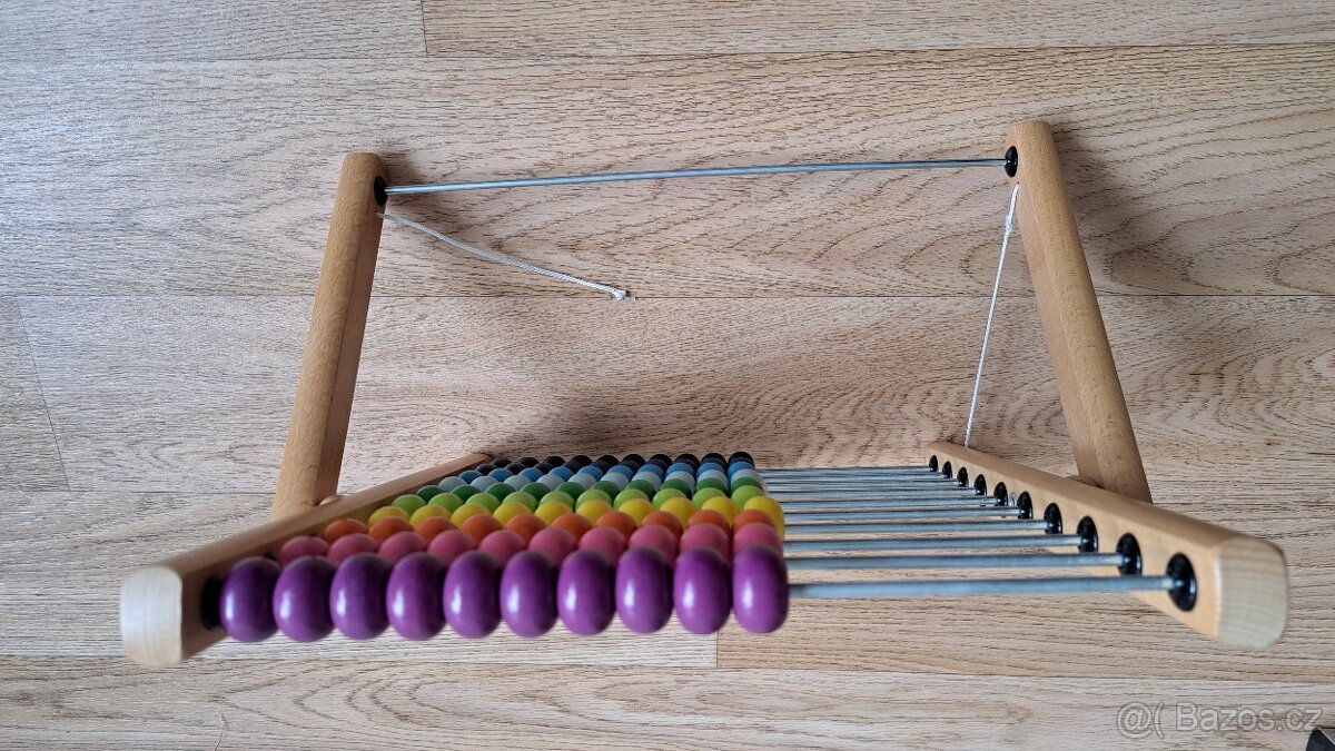 Dřevěné dětské počítadlo IKEA - 4